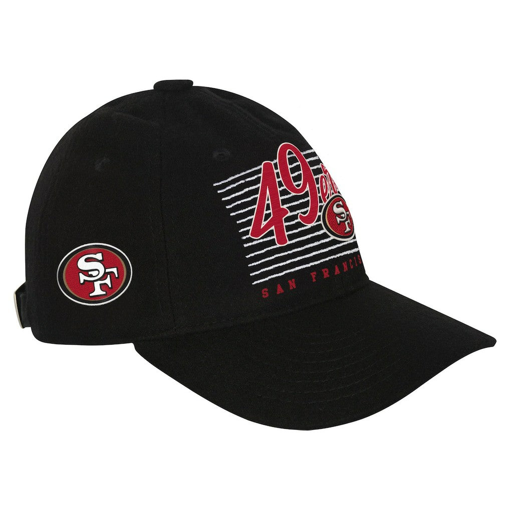 San Francisco 49ers Youth Retro Wooly Adjustable Hat - Black for sale