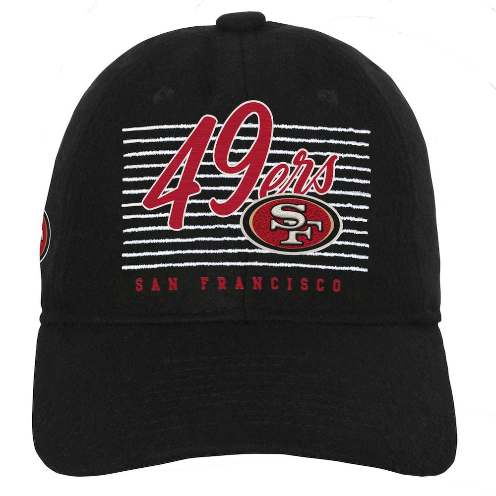 San Francisco 49ers Youth Retro Wooly Adjustable Hat - Black for sale