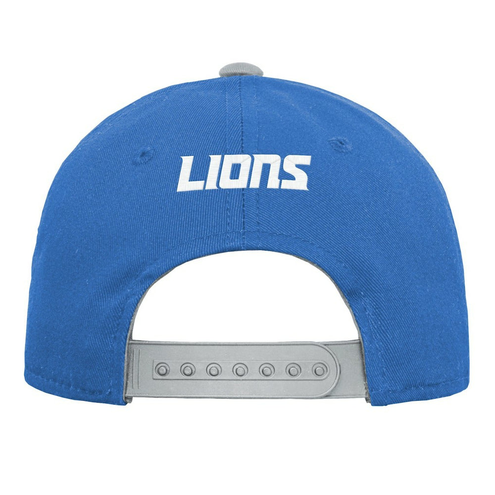 Detroit Lions Youth Team Pre-Curved Adjustable Hat - Blue online