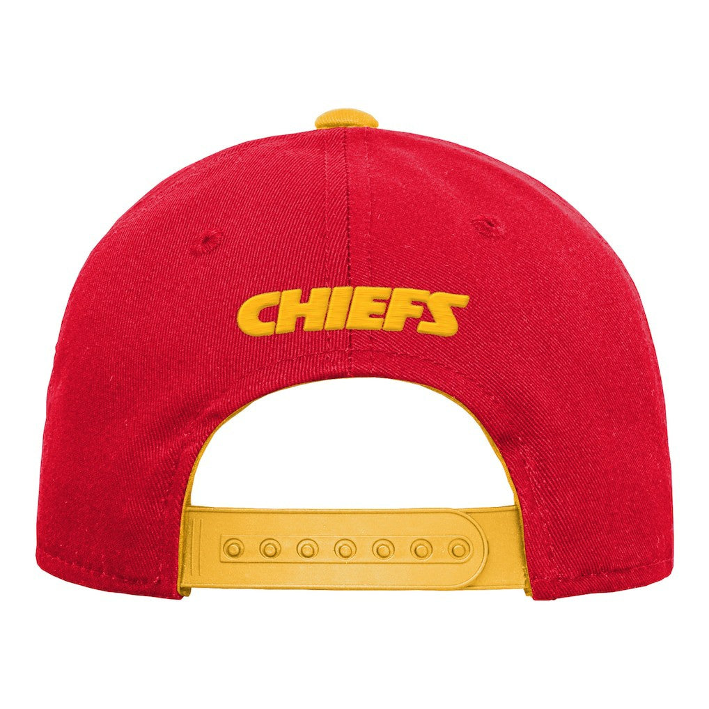 Kansas City Chiefs Youth Team Pre-Curved Adjustable Hat - Red online
