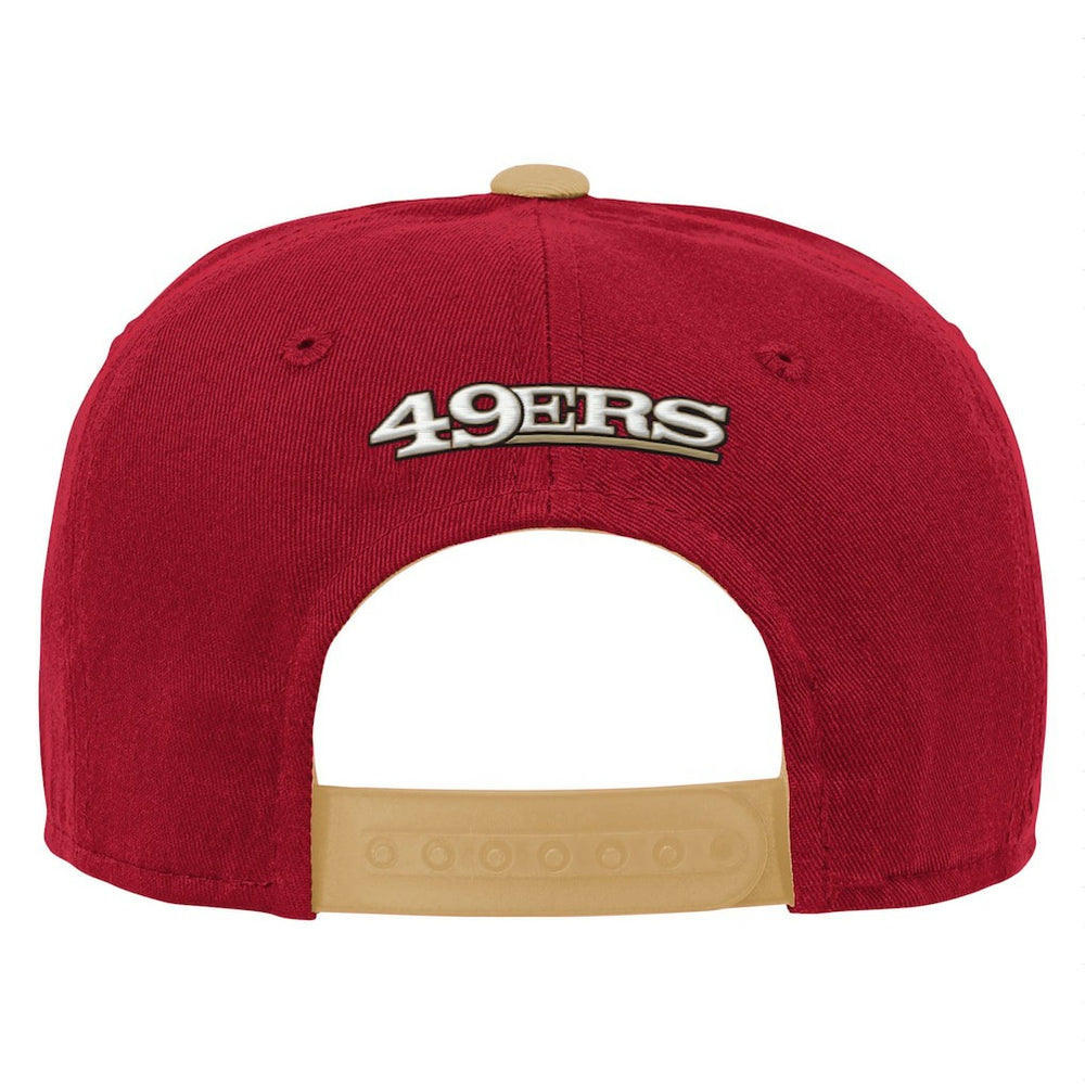 San Francisco 49ers Youth Team Pre-Curved Adjustable Hat - Scarlet online