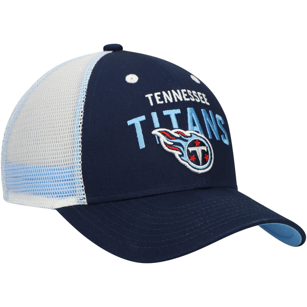 Tennessee Titans Youth Core Lockup Trucker Adjustable Hat - Navy sale