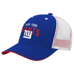 New York Giants Youth Core Lockup Trucker Adjustable Hat - Royal for sale