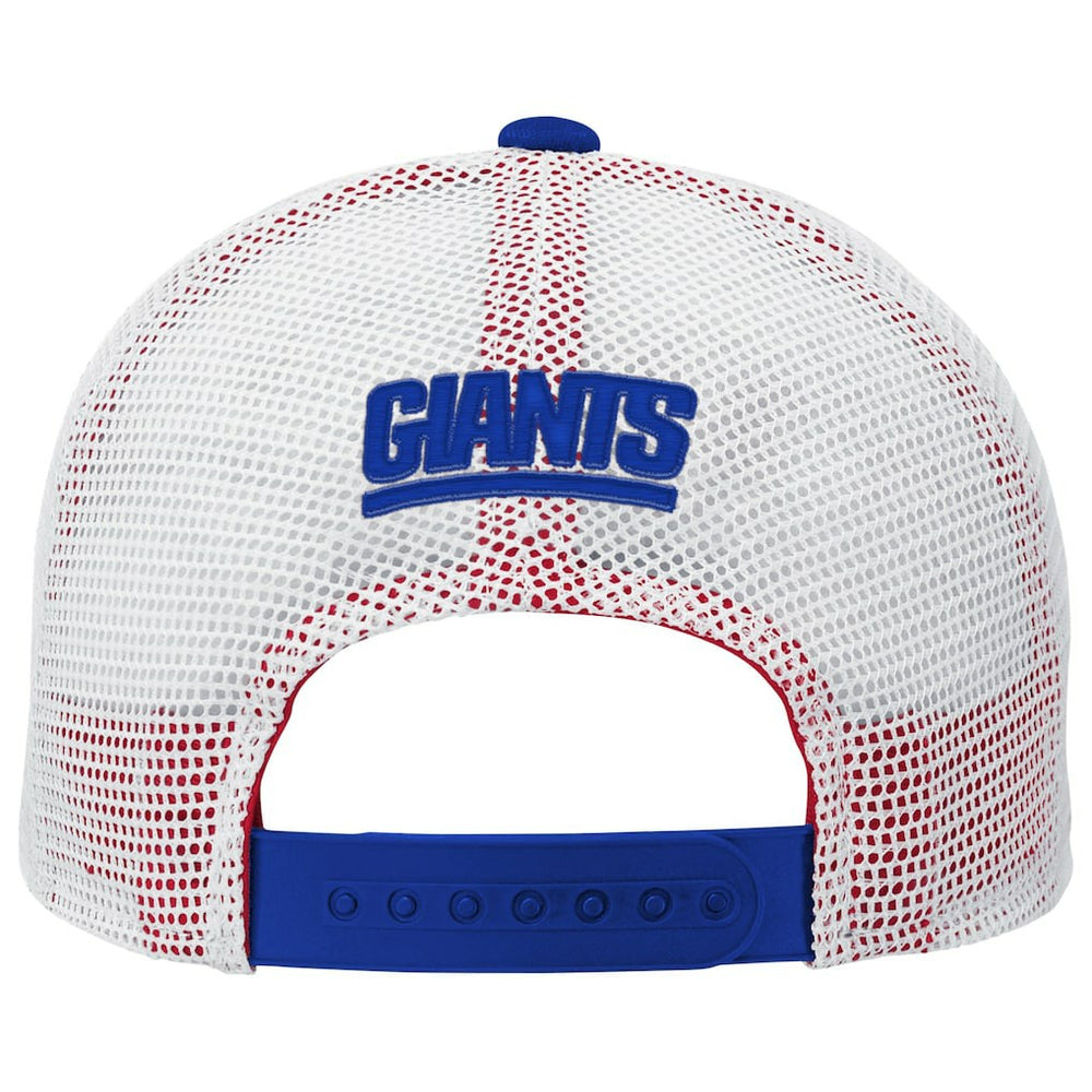 New York Giants Youth Core Lockup Trucker Adjustable Hat - Royal for sale