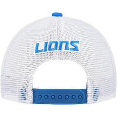 Detroit Lions Youth Core Lockup Trucker Adjustable Hat - Blue outlet