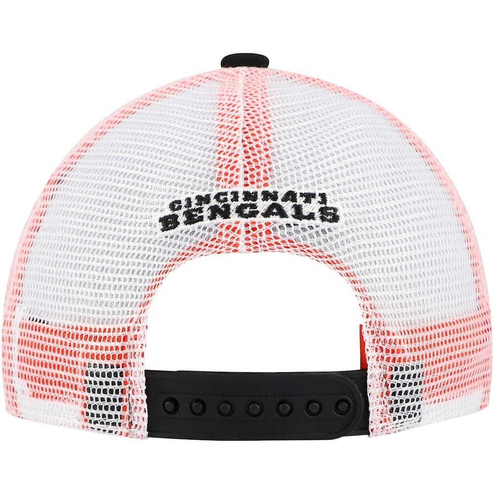 Cincinnati Bengals Preschool Core Lockup Trucker Adjustable hat - Black on sale