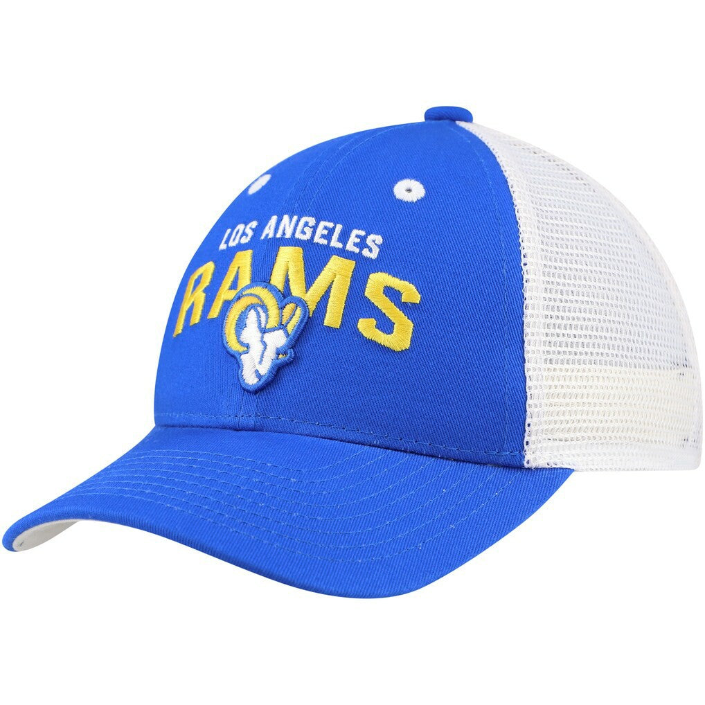 Los Angeles Rams Preschool Core Lockup Trucker Adjustable hat - Royal cheap
