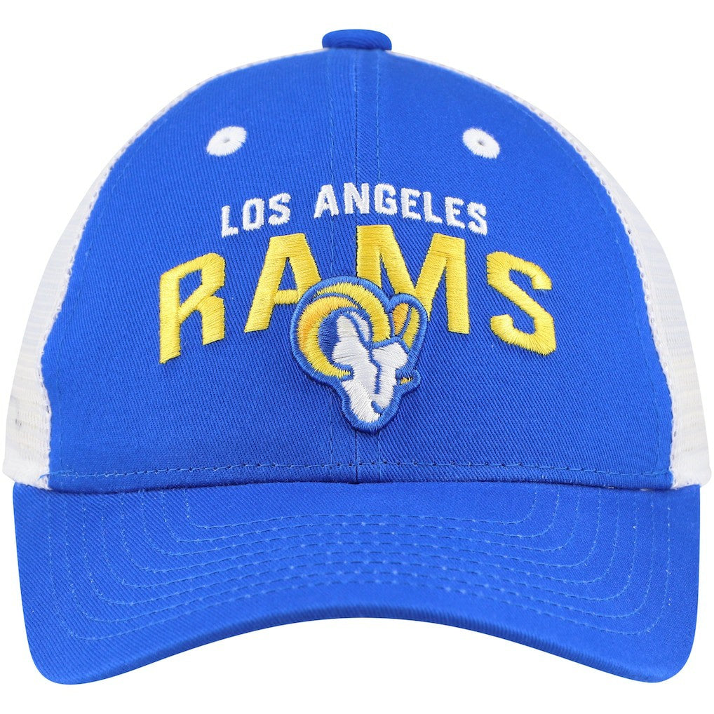 Los Angeles Rams Preschool Core Lockup Trucker Adjustable hat - Royal cheap