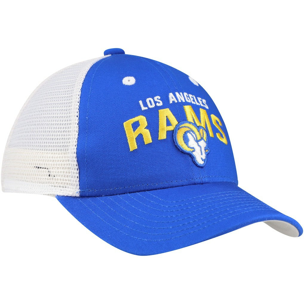 Los Angeles Rams Preschool Core Lockup Trucker Adjustable hat - Royal cheap