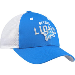 Detroit Lions Preschool Core Lockup Trucker Adjustable hat - Blue cheap