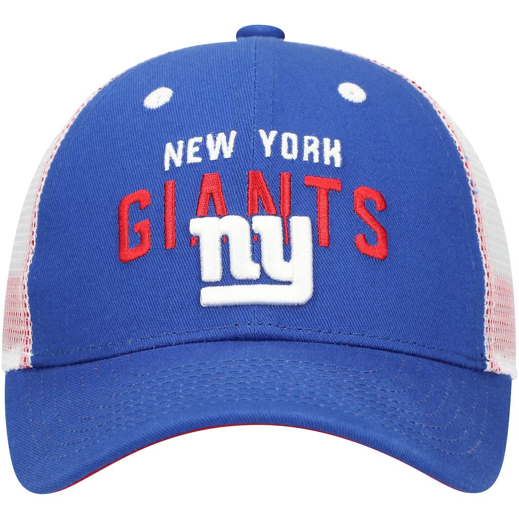 New York Giants Preschool Core Lockup Trucker Adjustable hat - Royal cheap