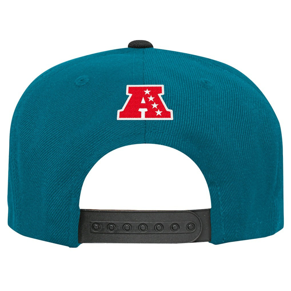 Jacksonville Jaguars Preschool Lock Up Snapback Hat - Teal/Black on sale