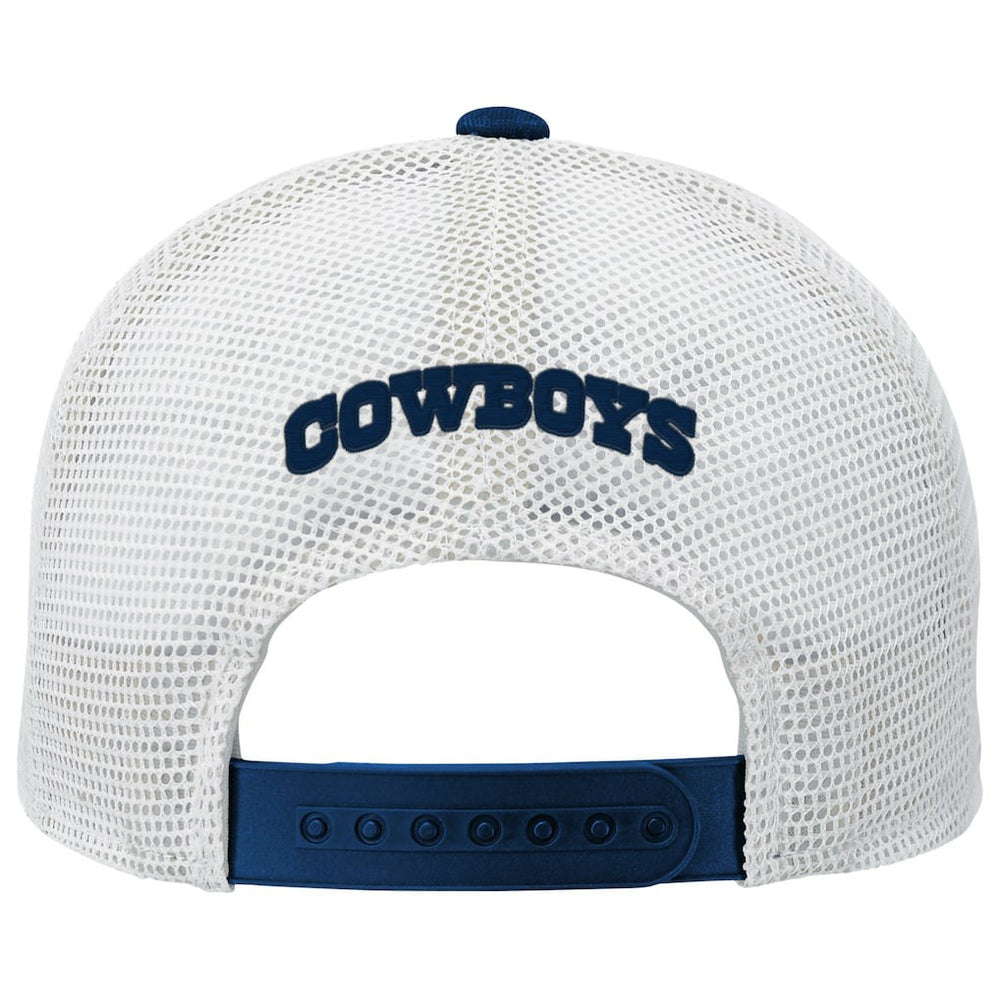 Dallas Cowboys Youth Core Lockup Trucker Adjustable Hat - Navy sale