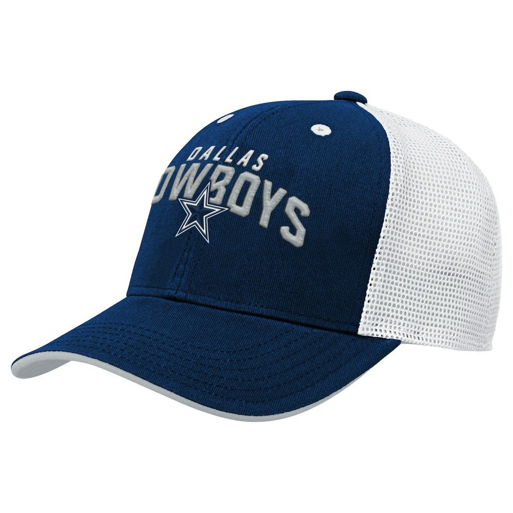 Dallas Cowboys Outerstuff Preschool Core Lockup Trucker Adjustable hat - Navy outlet