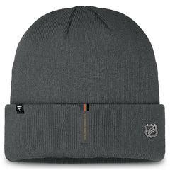Vegas Golden Knights Fanatics Authentic Pro Cuffed Knit Hat - Gray Hats
