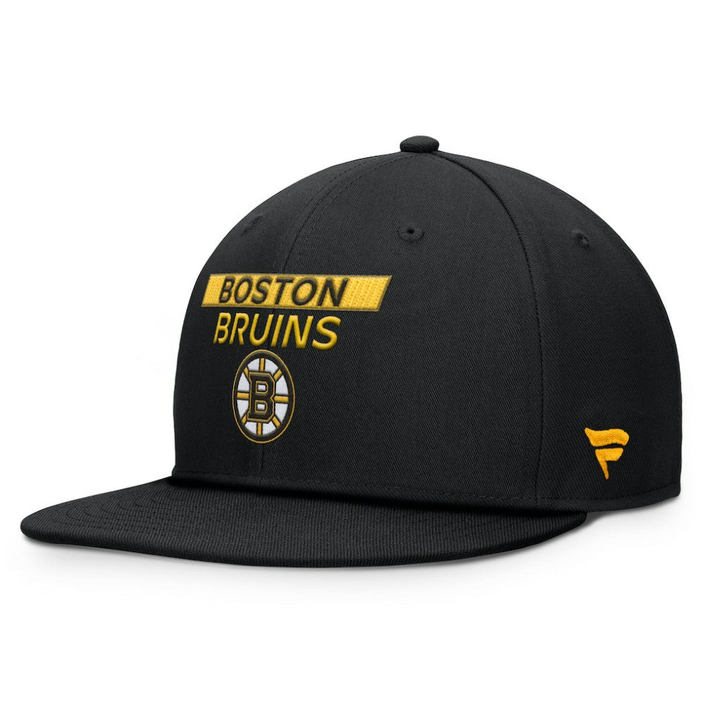 Boston Bruins Fanatics Authentic Pro Prime Snapback Hat - Black Hats