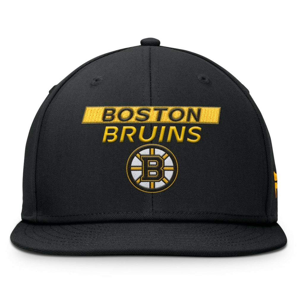 Boston Bruins Fanatics Authentic Pro Prime Snapback Hat - Black Hats