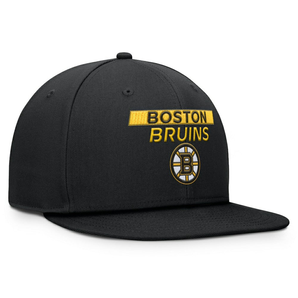 Boston Bruins Fanatics Authentic Pro Prime Snapback Hat - Black Hats