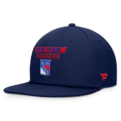 New York Rangers Fanatics Authentic Pro Prime Snapback Hat - Navy Hats