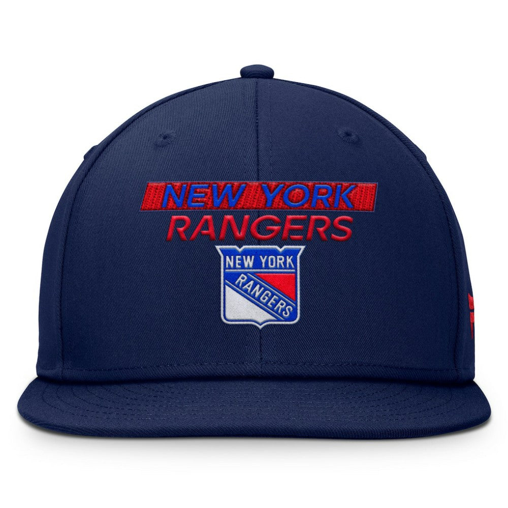 New York Rangers Fanatics Authentic Pro Prime Snapback Hat - Navy Hats