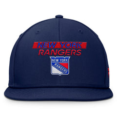 New York Rangers Fanatics Authentic Pro Prime Snapback Hat - Navy Hats