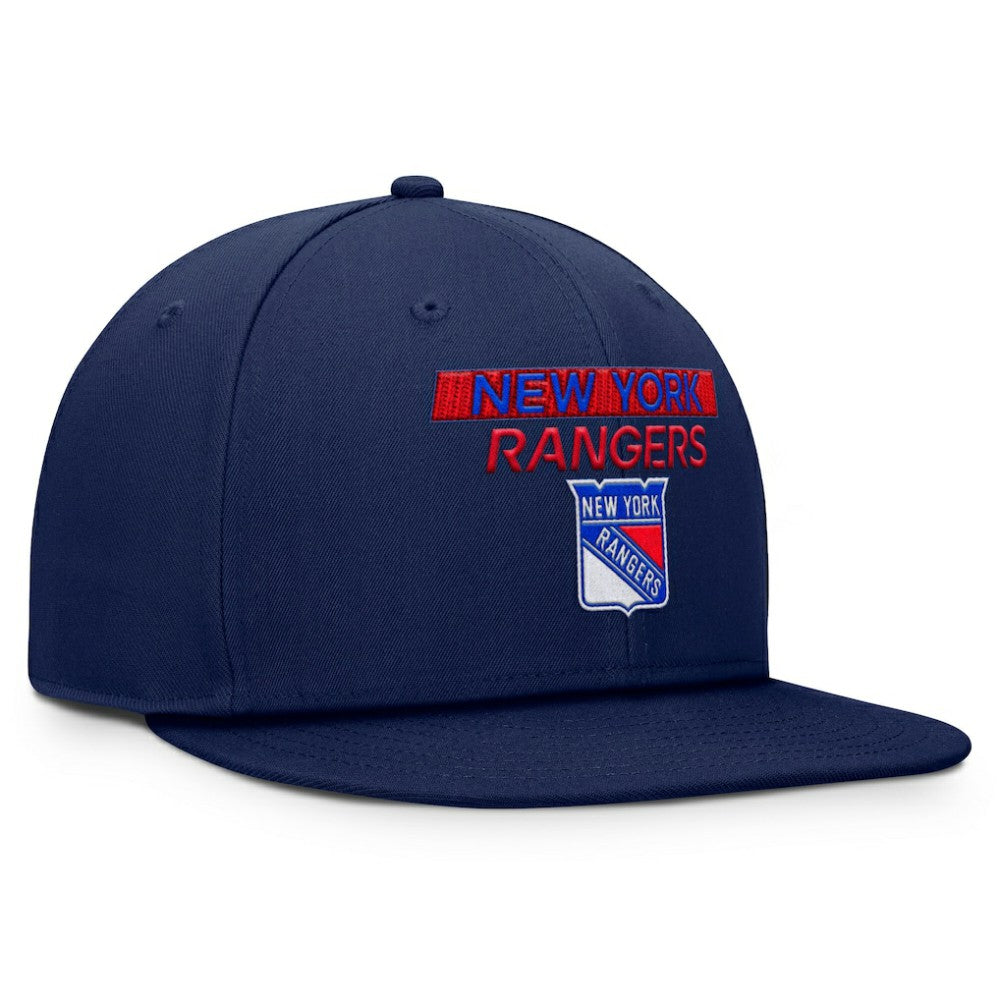 New York Rangers Fanatics Authentic Pro Prime Snapback Hat - Navy Hats