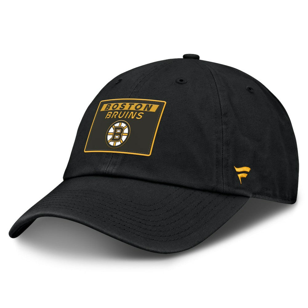 Boston Bruins Fanatics Authentic Pro Prime Adjustable Hat - Black Hats