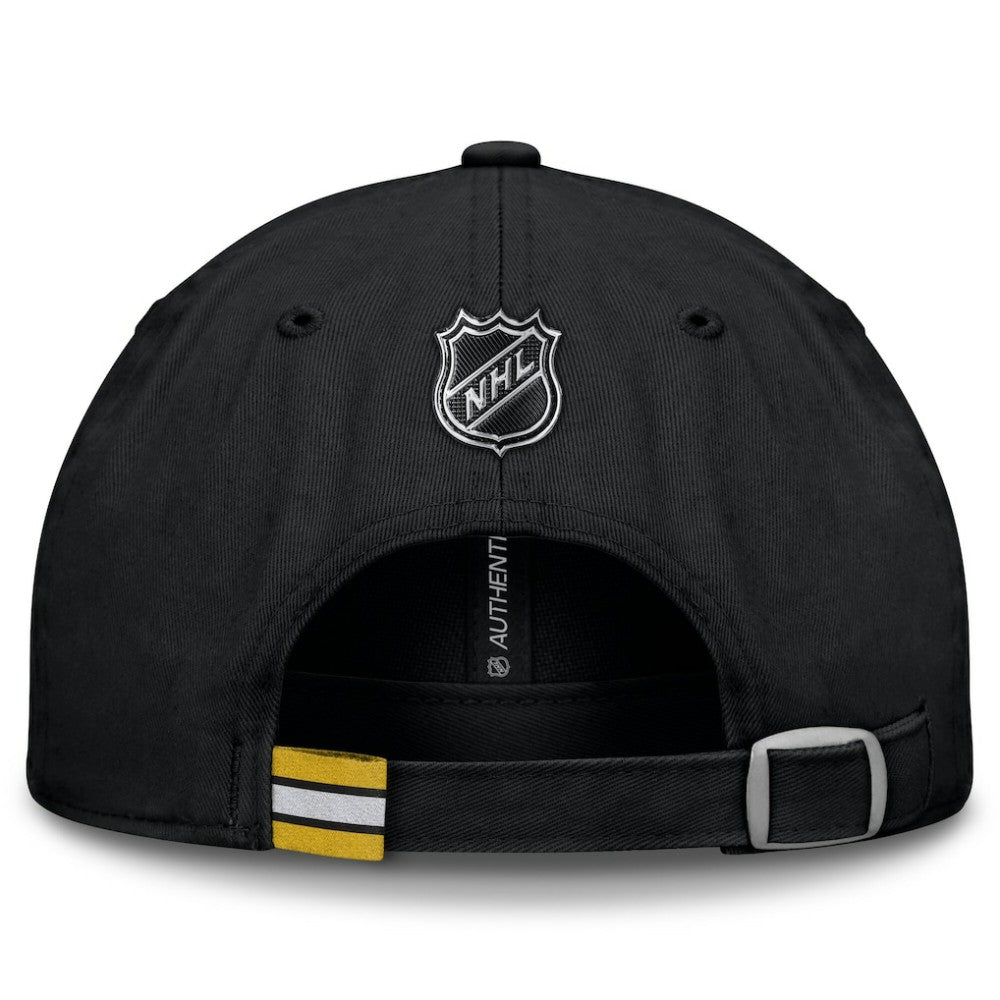 Boston Bruins Fanatics Authentic Pro Prime Adjustable Hat - Black Hats