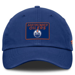 Edmonton Oilers Fanatics Authentic Pro Prime Adjustable Hat - Royal Hats