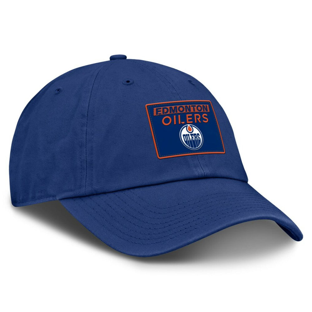 Edmonton Oilers Fanatics Authentic Pro Prime Adjustable Hat - Royal Hats