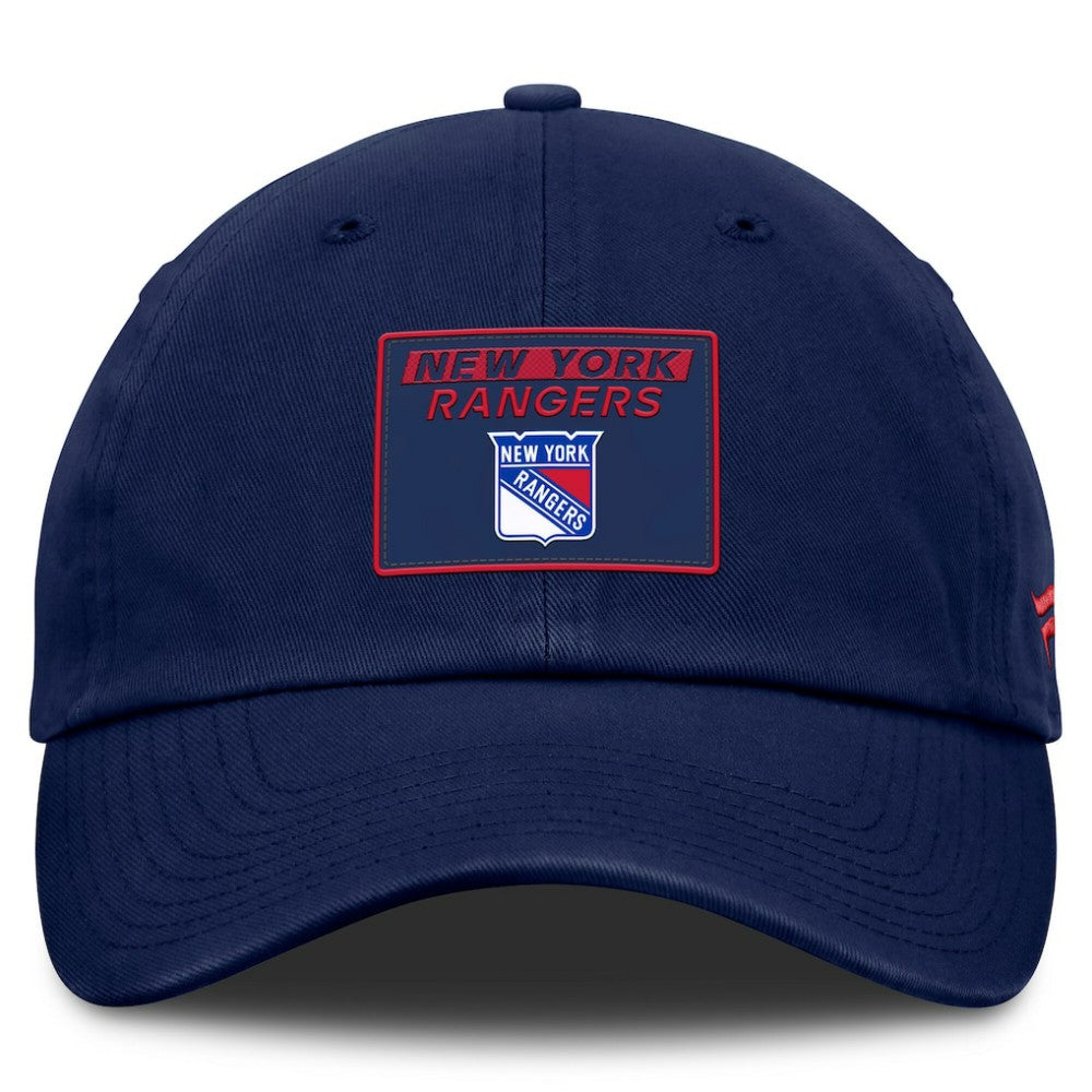 New York Rangers Fanatics Authentic Pro Prime Adjustable Hat - Navy Hats