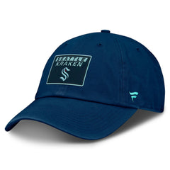 Seattle Kraken Fanatics Authentic Pro Prime Adjustable Hat - Deep Sea Blue Hats