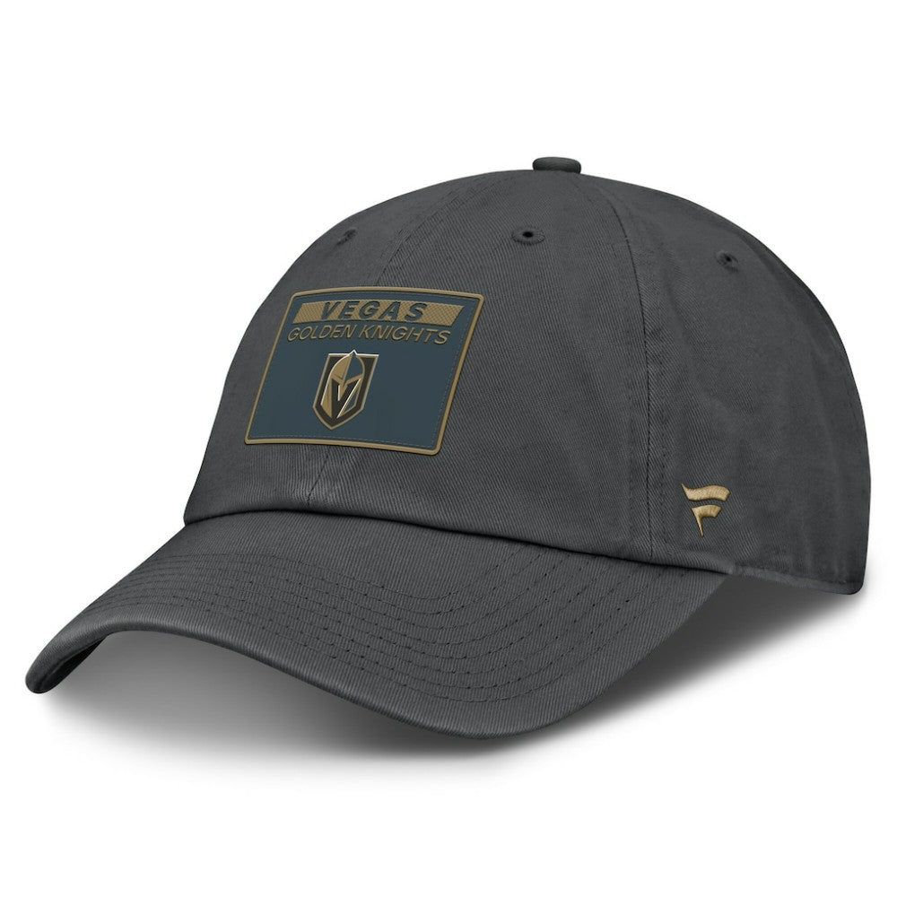 Vegas Golden Knights Fanatics Authentic Pro Prime Adjustable Hat - Gray Hats