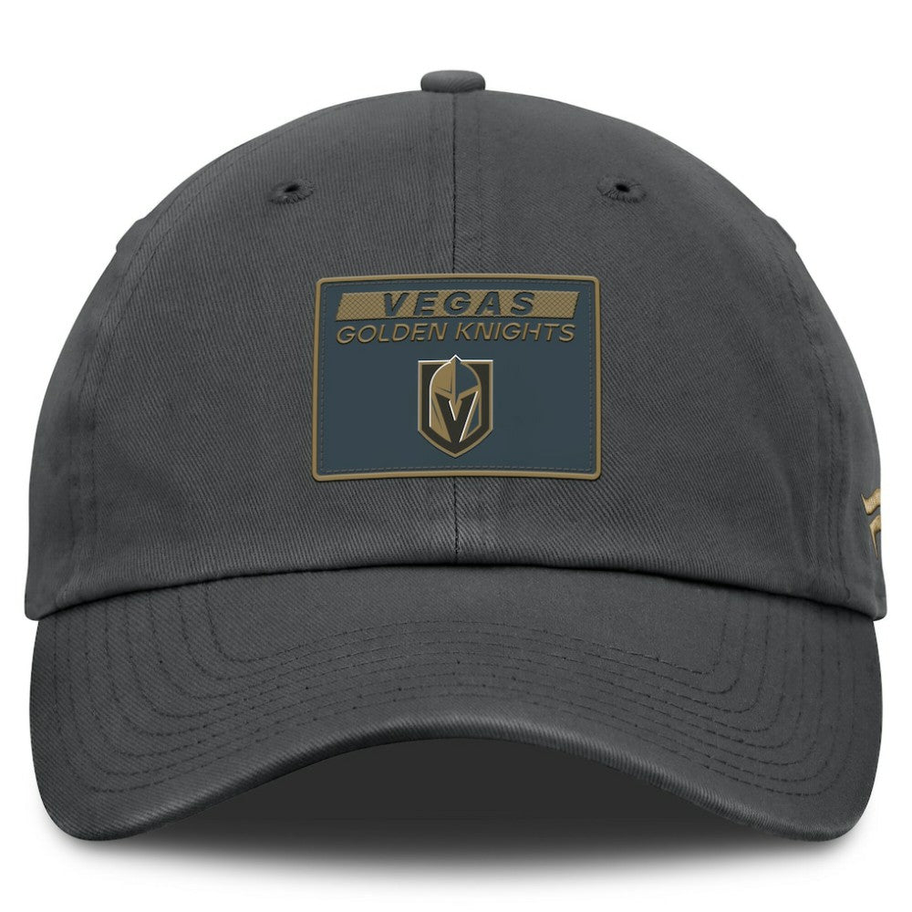 Vegas Golden Knights Fanatics Authentic Pro Prime Adjustable Hat - Gray Hats