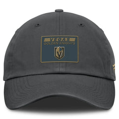 Vegas Golden Knights Fanatics Authentic Pro Prime Adjustable Hat - Gray Hats