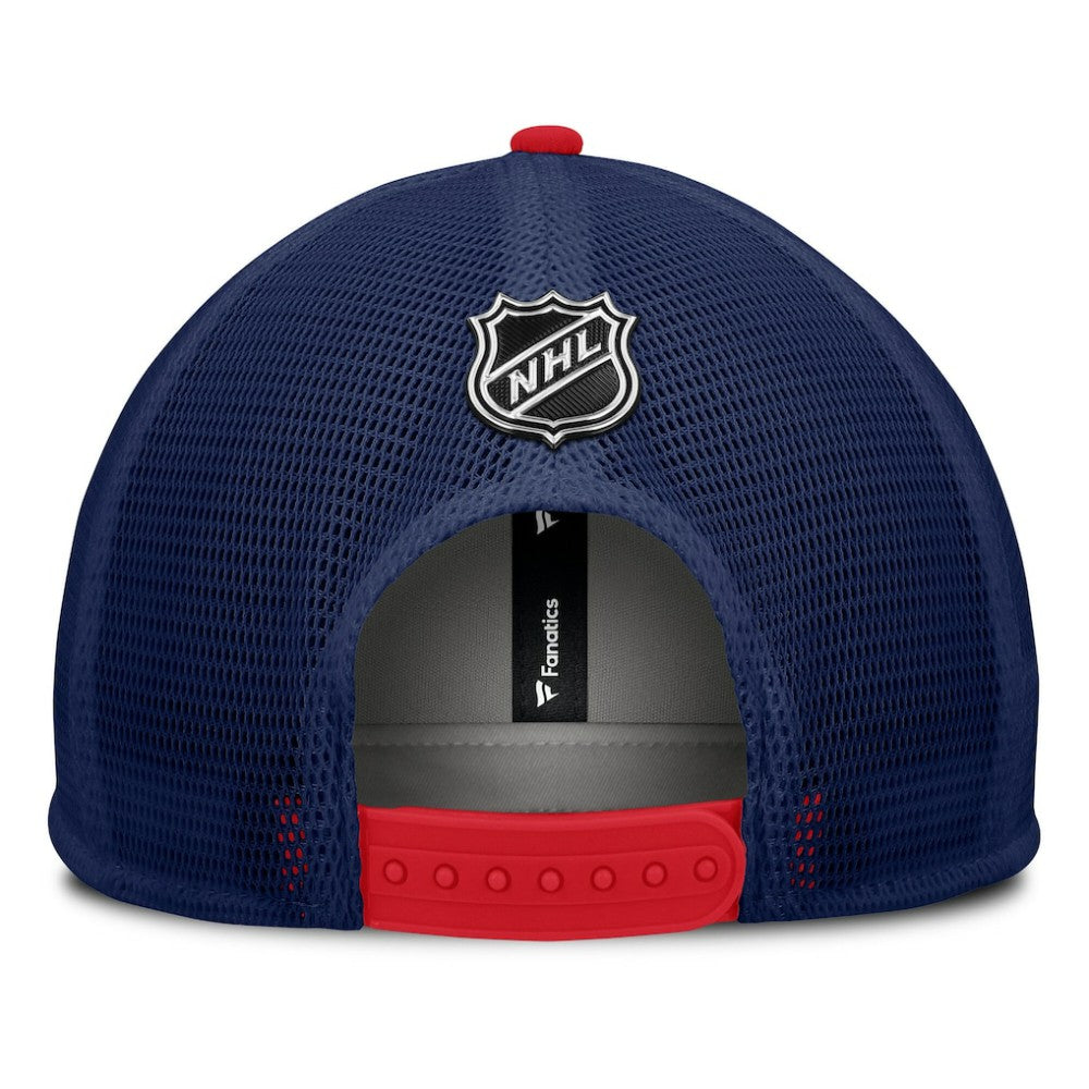 New York Rangers Fanatics Authentic Pro Hometown Rink Foam Trucker Snapback Hat - Navy/Red Hats