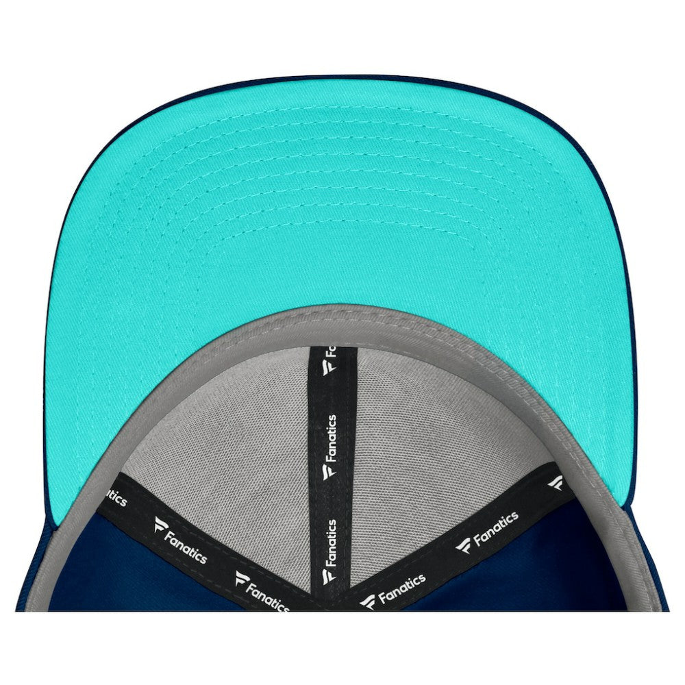 Seattle Kraken Fanatics Authentic Pro Hometown Rink Foam Trucker Snapback Hat - White/Deep Sea Blue Hats