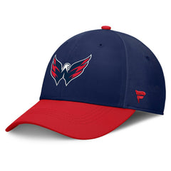 Washington Capitals Fanatics Authentic Pro Rink Flex Hat - Navy/Red Hats