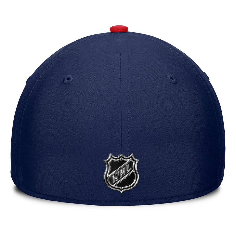 Washington Capitals Fanatics Authentic Pro Rink Flex Hat - Navy/Red Hats