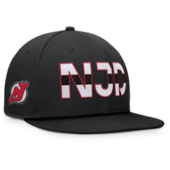 New Jersey Devils Fanatics Authentic Pro Rink Snapback Hat - Black Jerseys