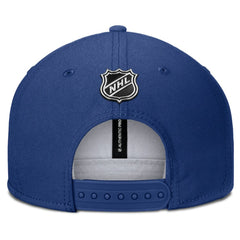 Toronto Maple Leafs Fanatics Authentic Pro Rink Snapback Hat - Blue Hats