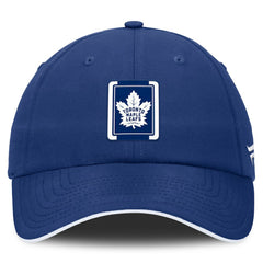 Toronto Maple Leafs Fanatics Authentic Pro Ripstop Adjustable Hat - Blue/White Hats