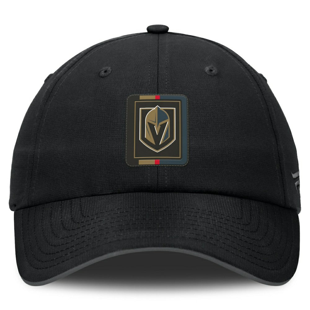 Vegas Golden Knights Fanatics Authentic Pro Ripstop Adjustable Hat - Gray/Black Hats