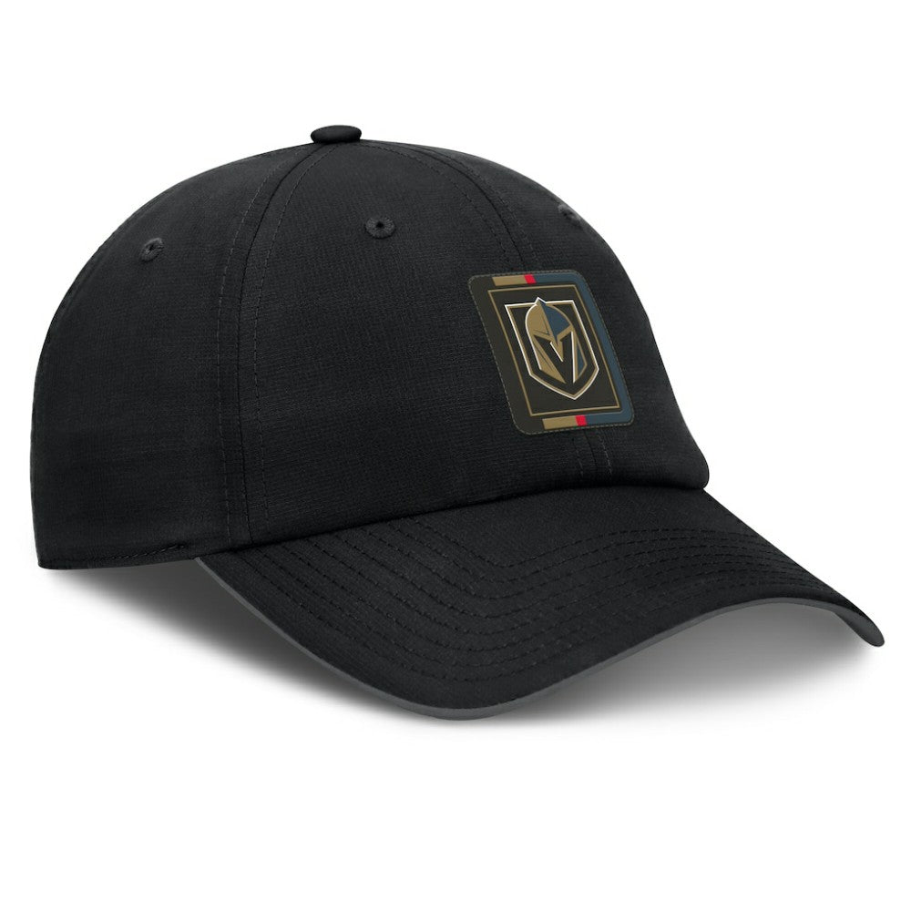 Vegas Golden Knights Fanatics Authentic Pro Ripstop Adjustable Hat - Gray/Black Hats