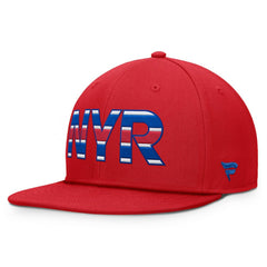 New York Rangers Fanatics Authentic Pro Team Rink Snapback Hat - Red Hats