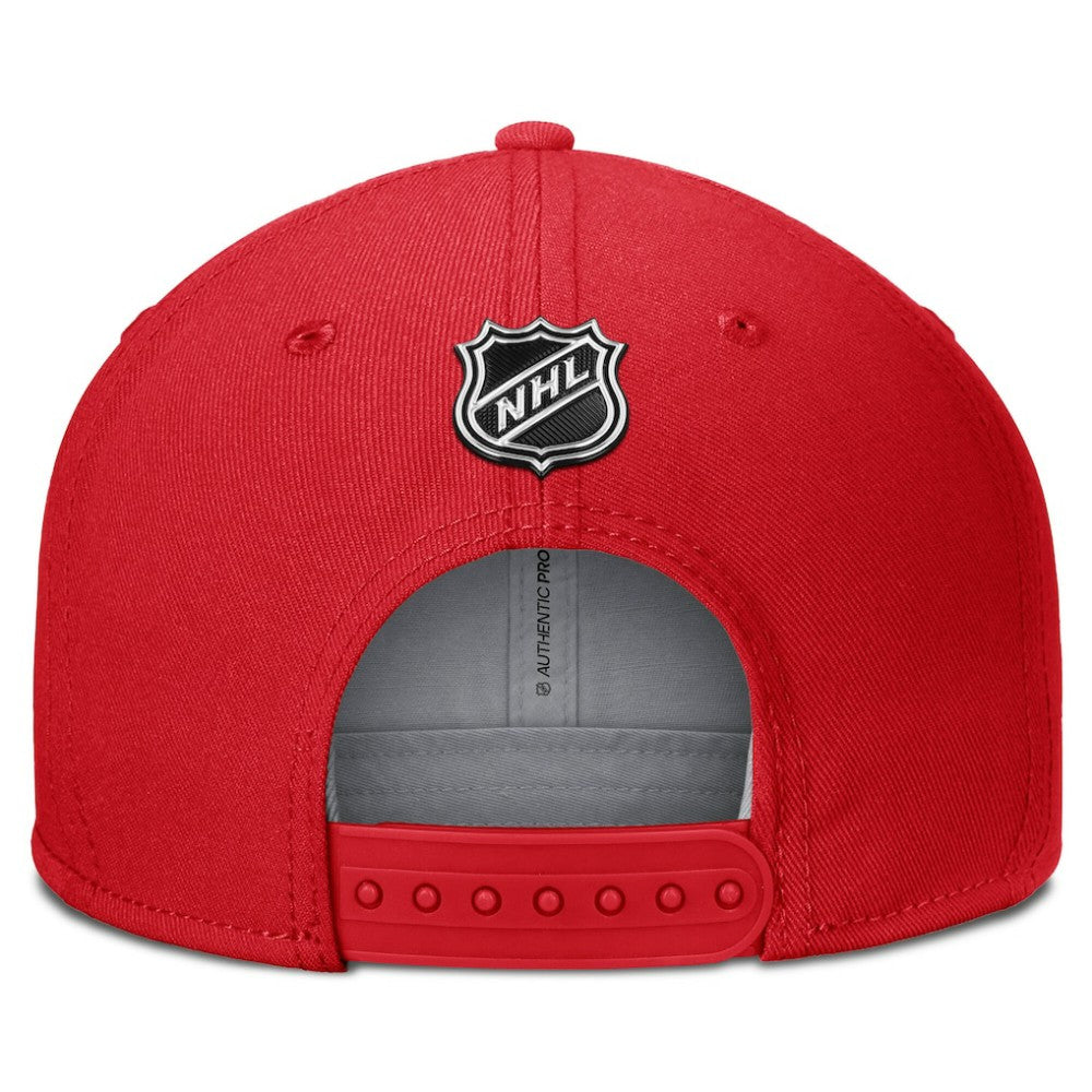 New York Rangers Fanatics Authentic Pro Team Rink Snapback Hat - Red Hats