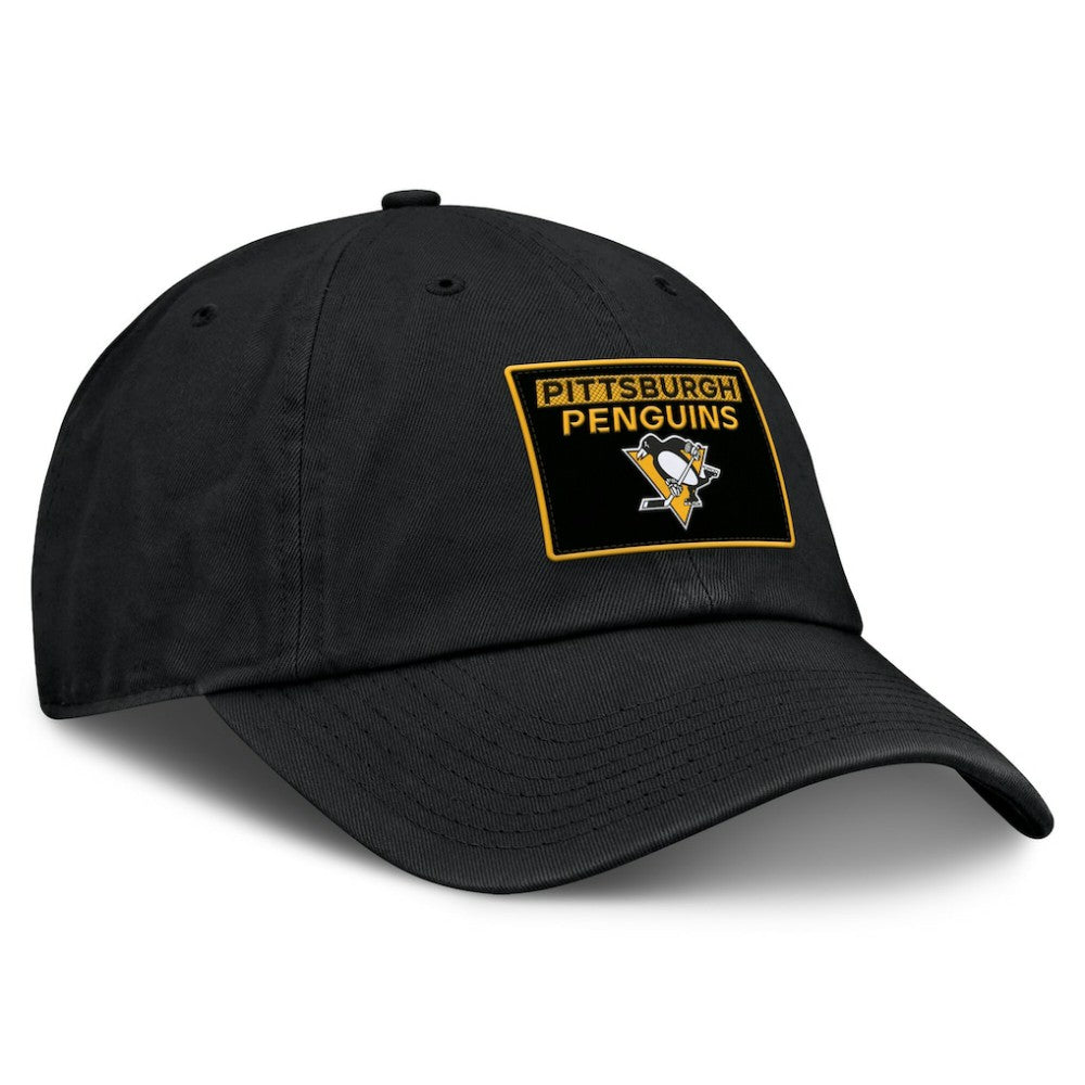 Pittsburgh Penguins Fanatics Women's Authentic Pro Rink Adjustable Hat - Black Hats