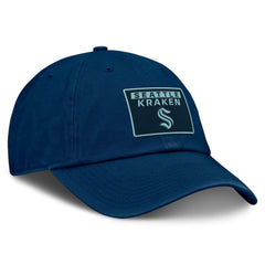 Seattle Kraken Fanatics Women's Authentic Pro Rink Adjustable Hat - Deep Sea Blue Hats