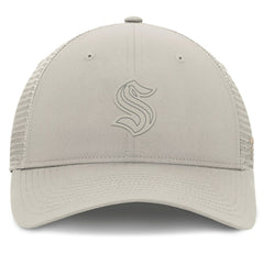 Seattle Kraken Fanatics Women's Authentic Pro Road Trucker Adjustable Hat - Tan Hats