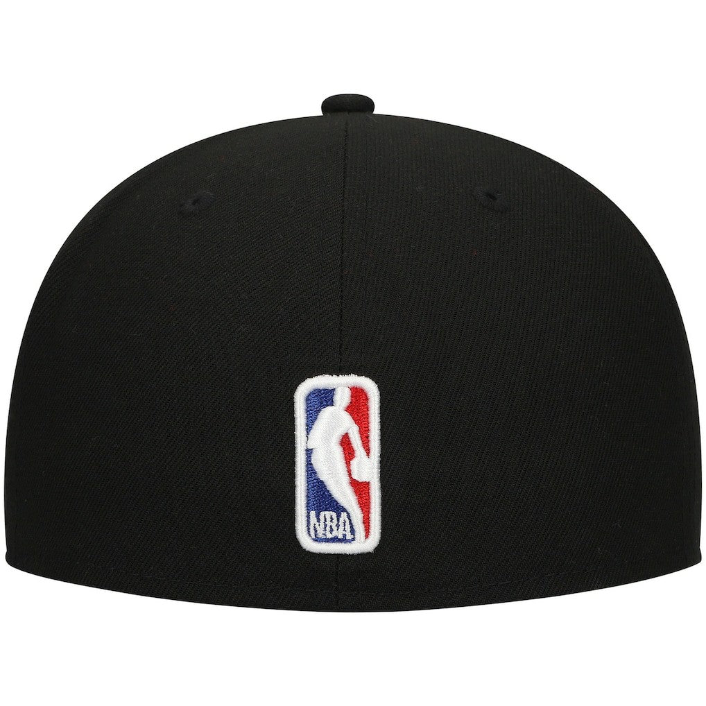Philadelphia 76ers Blackout Shadow Logo 59FIFTY Fitted Hat - Black online